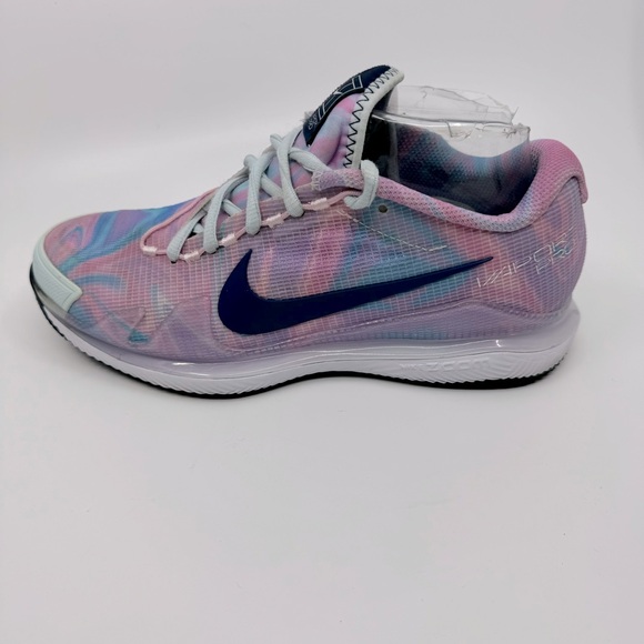 Nike Court Air Zoom Vapor Pro 'Pink Foam Glacier Blue' tennis shoe. SZ 7 - Picture 4 of 11